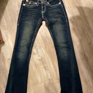 True Religion Women's Boot Cut Jeans - Dark Blue